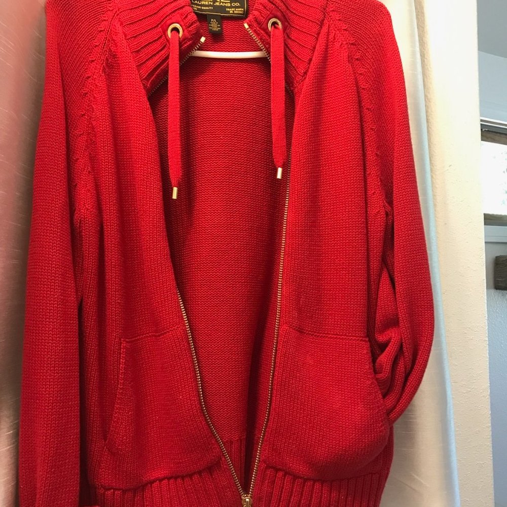 Ralph Lauren Red Sweater
